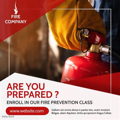 Fire Prevention Officer Advertisement 2021 .